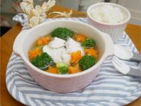 寶寶副食品「鮮魚小火鍋」好暖心 ♪