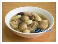簡易料理:蒜頭雞湯-電鍋版