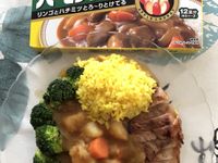 黃金咖哩松阪豬(佛蒙特咖哩塊)