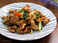 蔥燒肉片