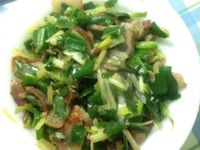 蒜苗炒臘肉