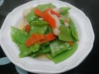 蟹肉炒荷蘭豆