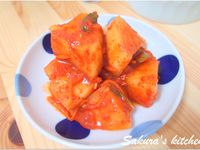 ♥我的手作料理♥ 韓式蘿蔔泡菜