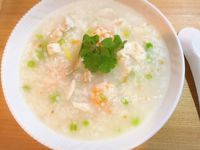 虱目魚肉蝦仁粥