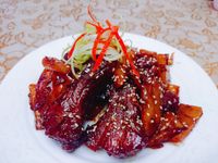 鮮鳳梨燒子排