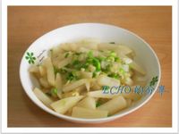 簡單少油煙料理-蒜苗炒蘿蔔