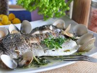 香料奶油紙包魚
