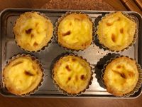 不可控溫小烤箱-葡式蛋撻改良版