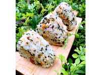 鮭魚烤飯糰