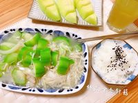 絲瓜燴金針菇