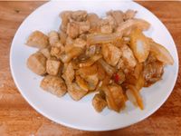 沙茶洋蔥雞丁