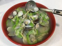 蛤蜊絲瓜湯