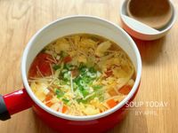 番茄金針酸辣湯