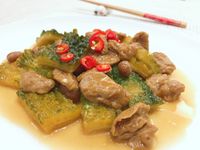 土豆麵筋山苦瓜