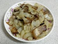 洋蔥鹹豬肉
