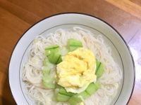 <絲瓜麵線>