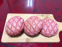 日式草莓菠蘿麵包