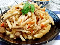 竹筍炒肉絲