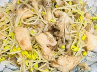 低卡～雞胸肉炒芽菜鮮菇［好菇道親子食光］