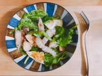 芝麻野菜溫沙拉 飽足少負擔