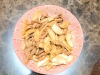 美人腿炒肉絲
