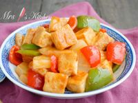 【簡易家常菜】糖醋豆腐