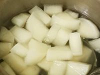 。菜頭湯。