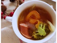 番茄蔬菜湯 (露營OK) *番茄汁使用