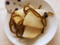 【日式副菜】大根鹽昆布漬