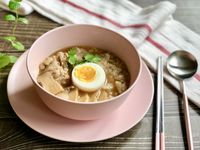泰式排骨湯泡飯-手繪食譜