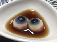 眼球湯圓