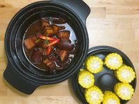 無水滷肉+甜蒸玉米