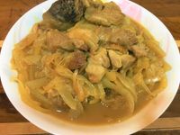 洋蔥炒雞腿肉