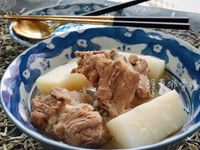 大頭菜排骨湯