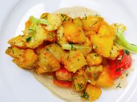 【Vegan早餐】香料炒地瓜薯塊