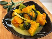 奶香鼠尾草南瓜 ～附「實作影片」～