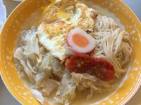 麻油蛋麵線