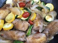 鍋巴肉卷燒