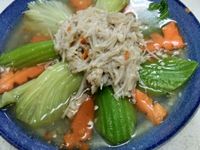 金針菇燴芥菜
