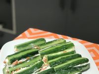 鮭魚起司瓜瓜捲
