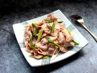 蒜香里肌肉片