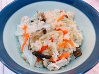 電鍋版免爆香高麗菜飯