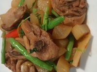 子薑蘿蔔燒雞