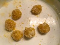 超簡易南瓜球