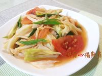 【阿公好料】番茄水炒高麗菜