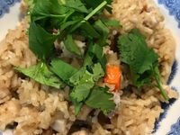 「素食」芋香油飯