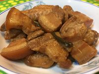 蔥燒可樂滷肉