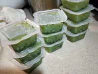 菠菜泥十倍粥