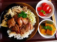 蜜汁雞腿塊