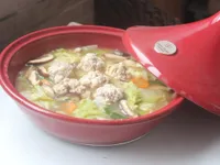 雞肉丸子白菜鍋